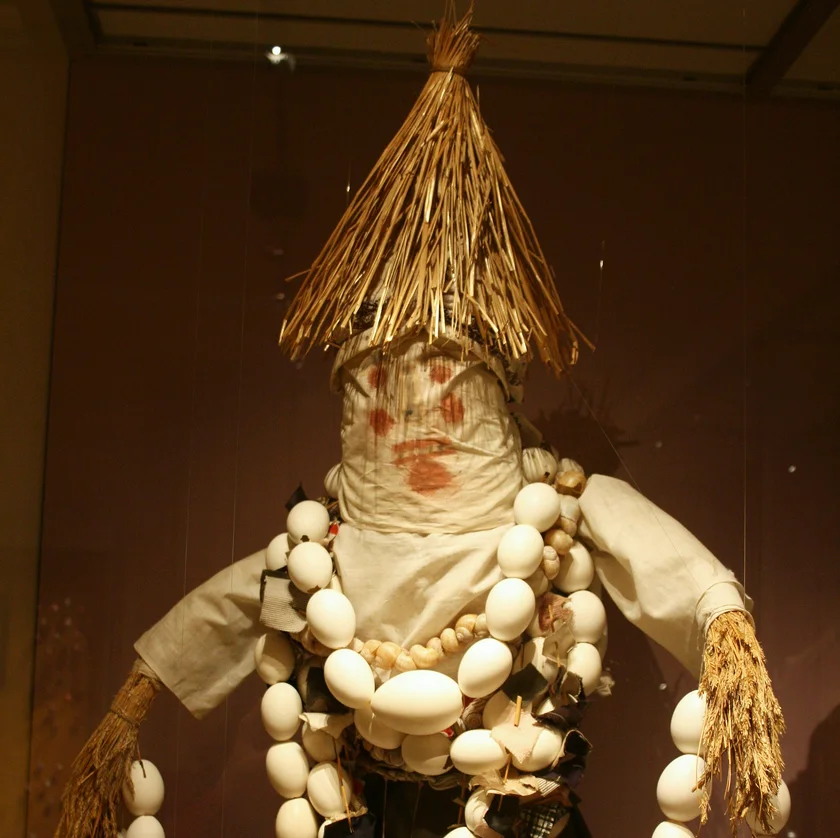 Effigy of Morana at the Ethnographic Museum in Prague. (Photo: Wikimedia Commons, CC  BY-SA 3.0)