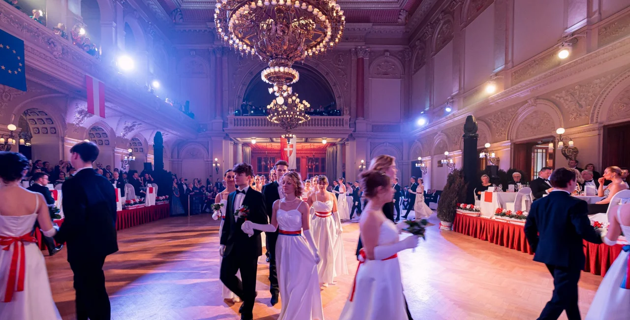 The annual Austrian Ball brings 19th-century glamour to Prague's Žofín Palace
