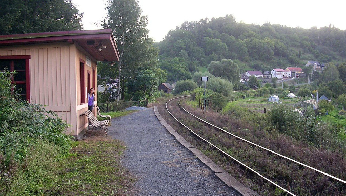 The sleepy village of Pustověty