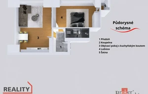 Apartment for sale, 2+kk - 1 bedroom, 71m<sup>2</sup>