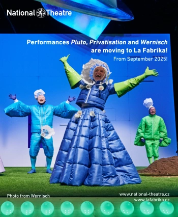 ND Činohra Wernisch side