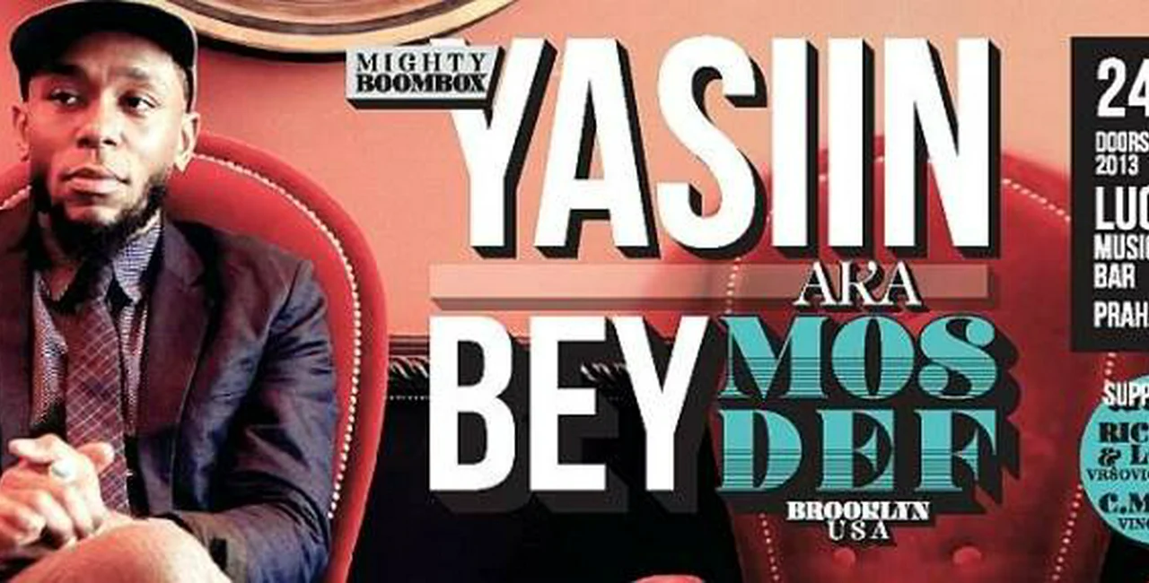 Yasiin Bey aka Mos Def in Prague? Dreams come true on Oct 24th!