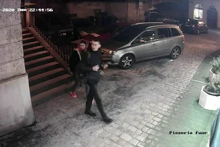 Video: Prague police release footage of two people of interest in Charles Bridge graffiti case