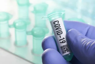 Coronavirus test concept via iStock / Bill Oxford
