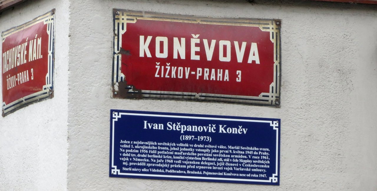 Žižkov street named after Soviet marshal could soon be renamed - Prague ...