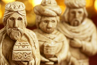 Wooden Three Kings figurines. Photo: Facebook / Tříkrálová sbírka