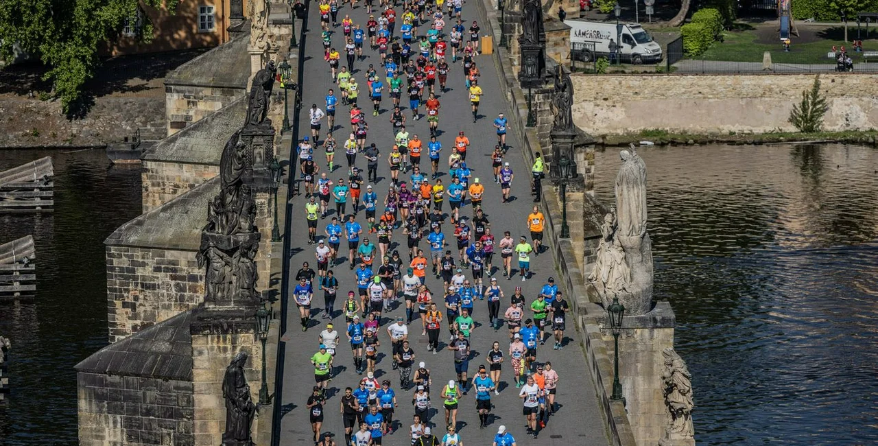 The Prague International Marathon begins on May 7