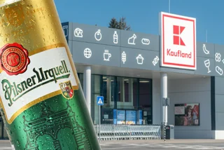 Czech beer Pilsner Urquell is significantly cheaper at German supermarkets