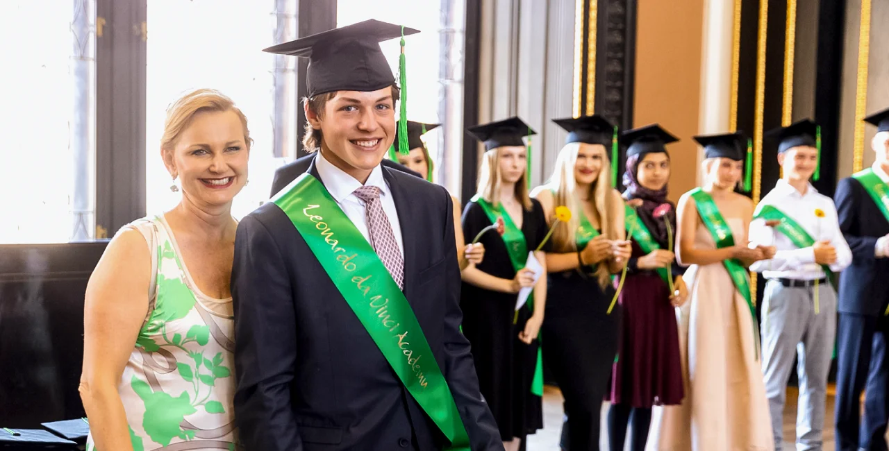 Prague school gives students a choice between an IB diploma and Czech Maturita