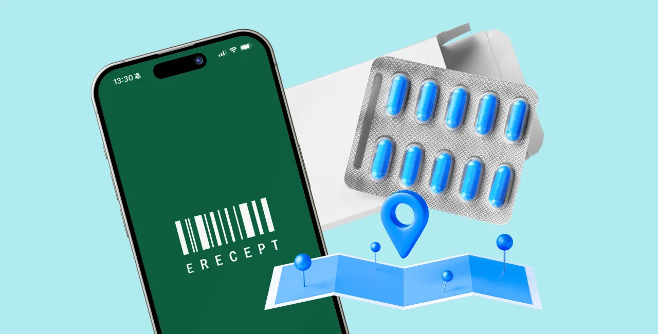 Czechia's eRecept app shows you which medicines are available in pharmacies