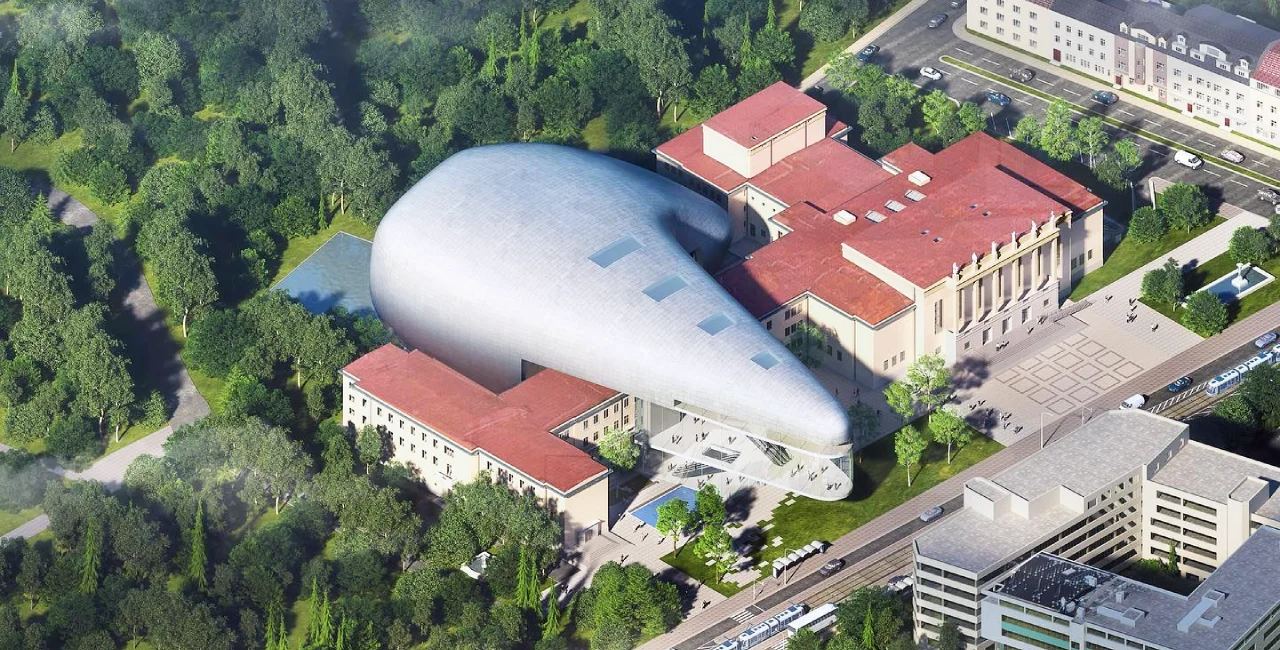 Ostrava breaks ground on new concert hall with help of Czech president