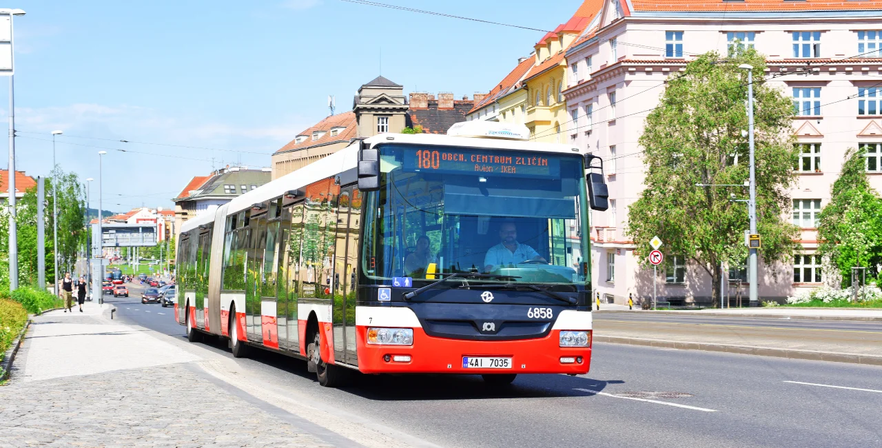 Bus in Prague. Photo: Shutterstock / smereka