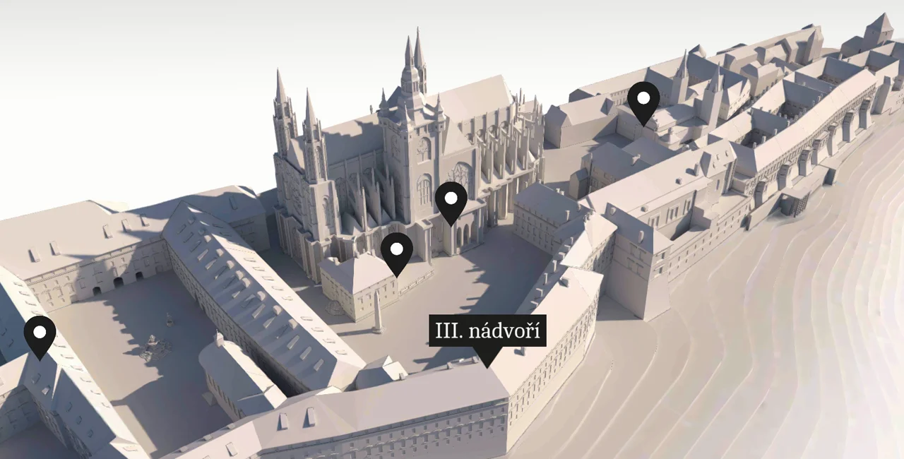 New app takes users on tour of hidden spaces under Prague Castle