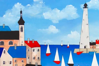 New exhibit brings seaside holidays – and the appeal of Czech naive art – to the canvas