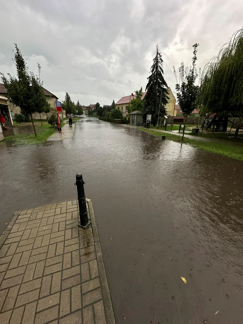 Prague-East and Prague-West were also affected. Photo: Fire Rescue Service of Central Bohemia