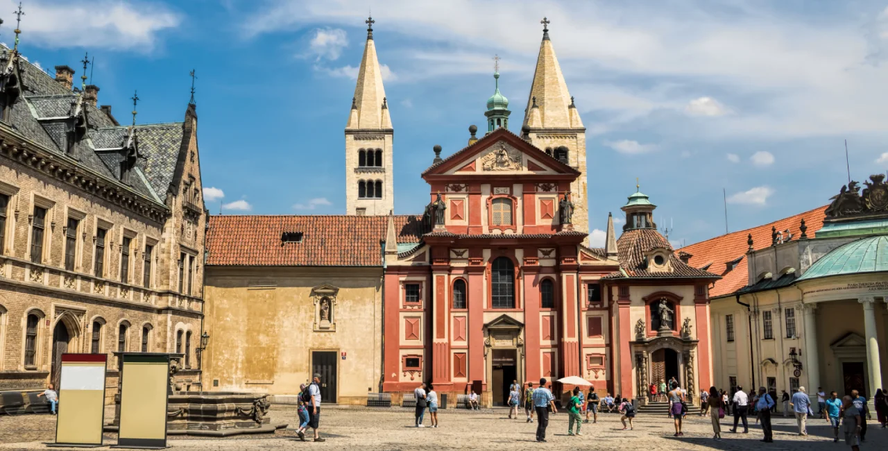 Western facade of St. George's Basilica. Photo: Shutterstock / ArTono