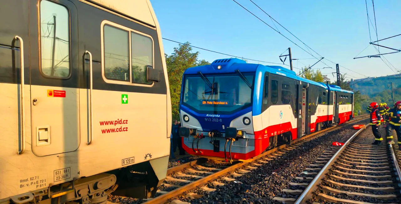 Passenger train collision in Prague leads to injuries, widespread traffic disruption