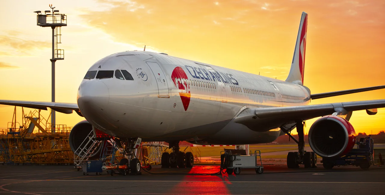 Czech Airlines plane. Photo: