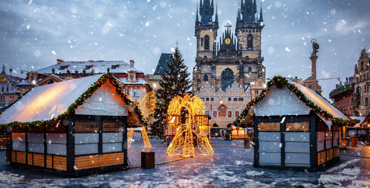 Christmas market on Prague's Old Town Square. Photo: Shutterstock / Sven Hansche