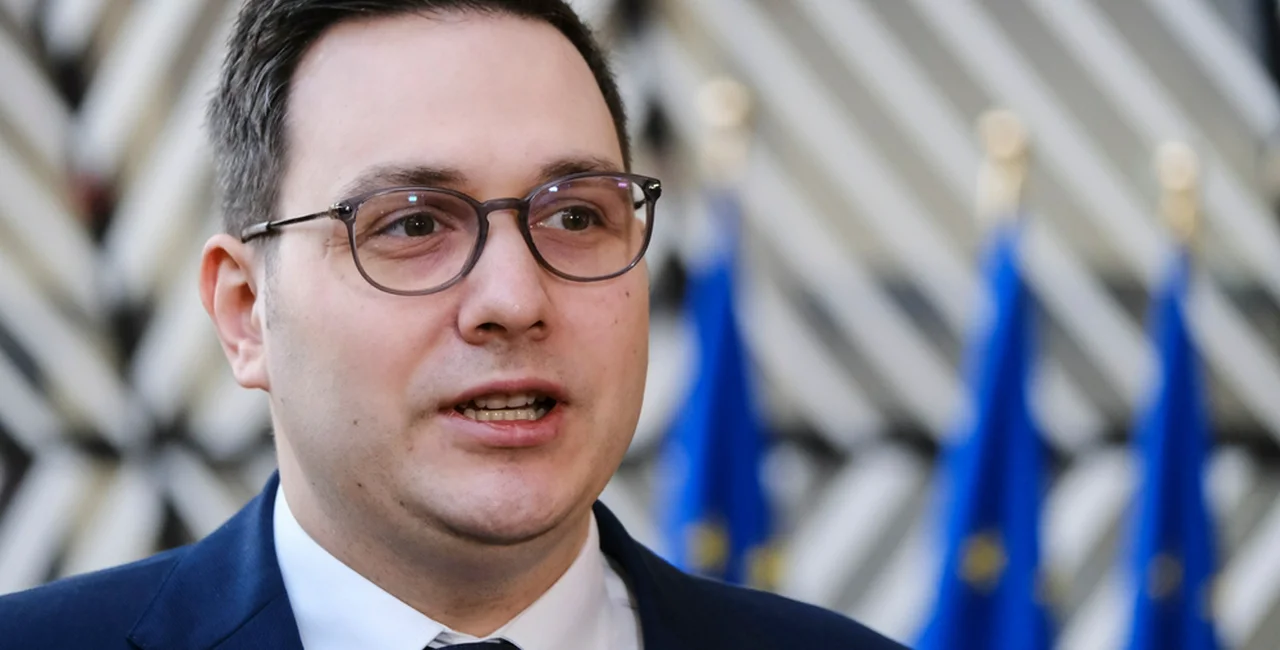 Jan Lipavsky, Minister of Foreign Affairs of Czechia at the European Council in Brussels, Belgium in 2022. Shutterstock: