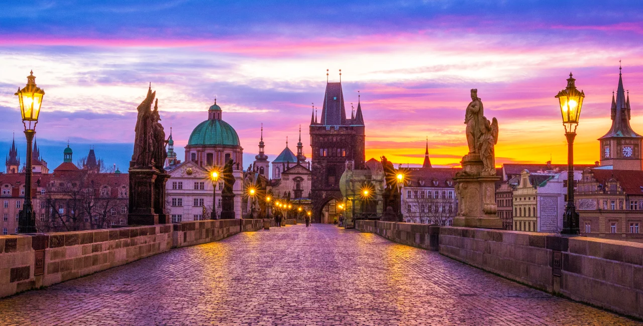 Prague's Charles Bridge gets new lighting, with each statue set to shine