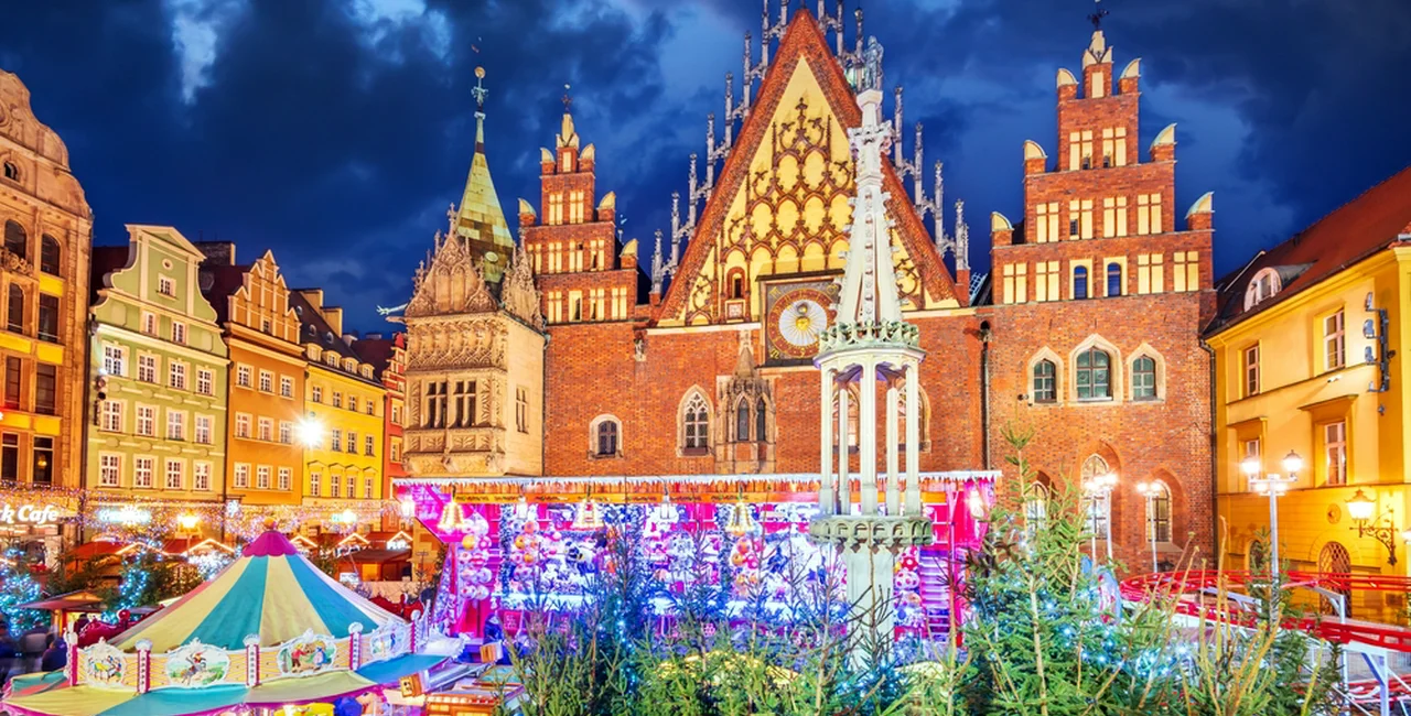 Wrocław Christmas market. Photo: Shutterstock/ecstk22