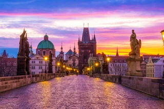 Prague's Charles Bridge gets new lighting, with each statue set to shine