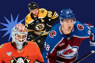 Lukáš Dostál, David Pastrňák, Martin Nečas / NHL