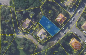 Building plot for sale, 389m<sup>2</sup>