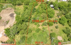 Building plot for sale, 1186m<sup>2</sup>