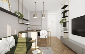 Apartment for sale, 2+kk - 1 bedroom, 56m<sup>2</sup>