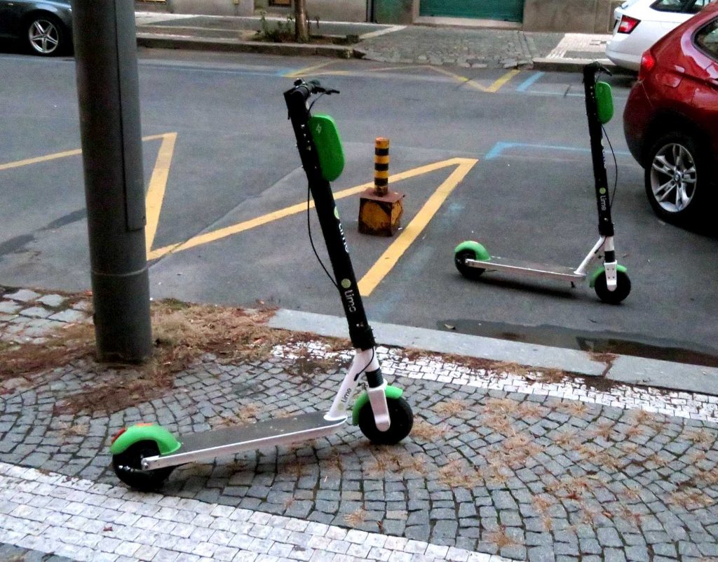 Prague tougher rules and liability Lime scooters - Prague, Czech Republic